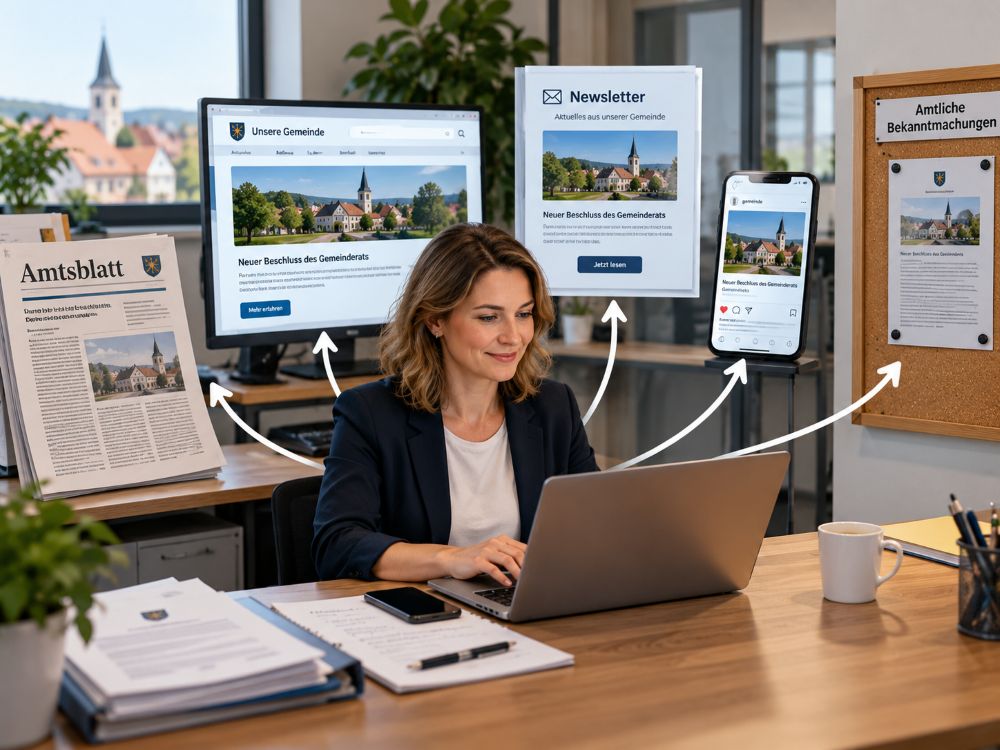 INTENSIV-WEBINAR: Öffentlichkeitsarbeit und Bürgerkommunikation mit KI